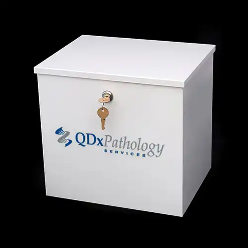 KF100 WH Lab Lock Box   Floor