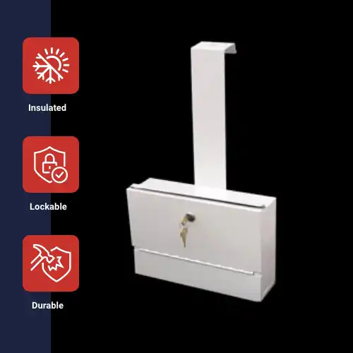 KH550 Lab Lock Box w: Door Hanger 2