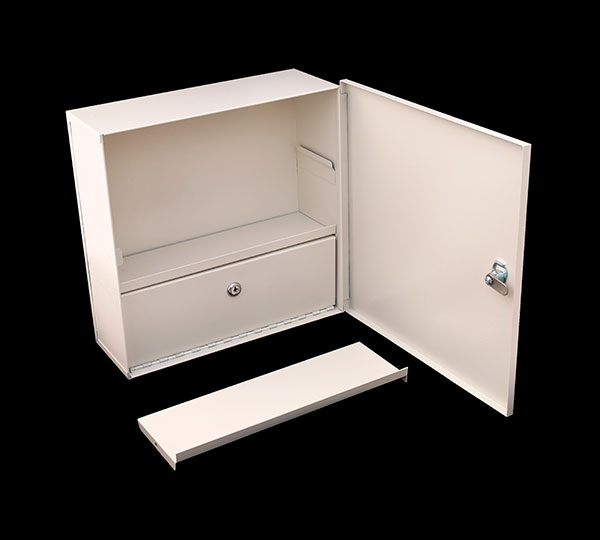 ML1414 DL Large Double Lock Medication Lockbox 3