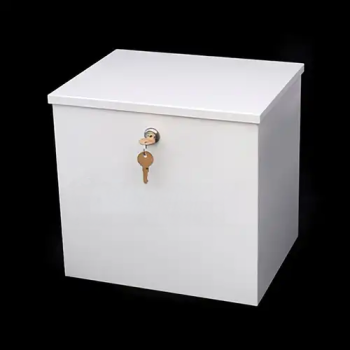 No Logo KF100 WH Lab Lock Box Floor