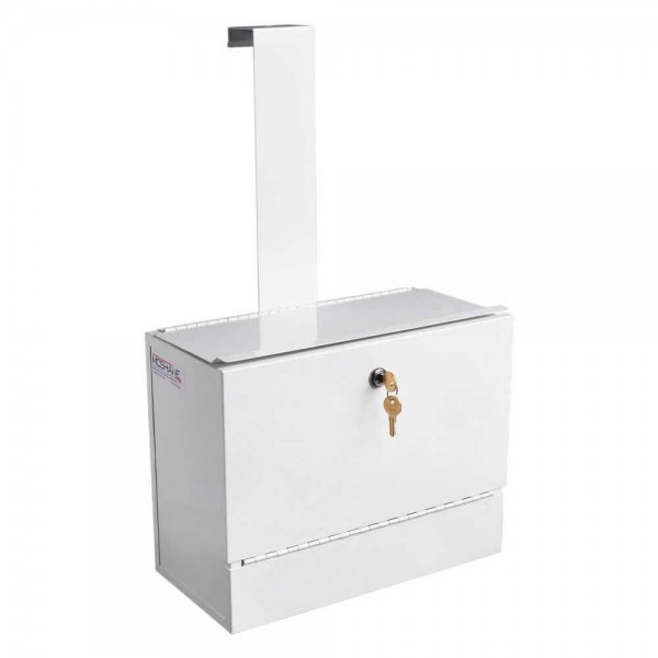 KH500 Medium Lab Lock Box w/ Door Hanger McShane Metal Products